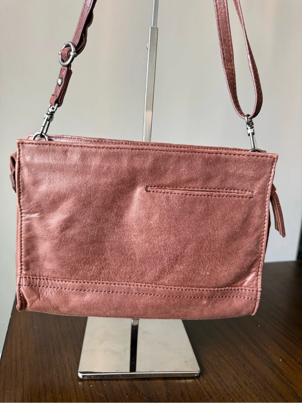 THE SAK Iris Multi Colored Leather 3-way Demi Clutch Crossbody Shoulder Bag